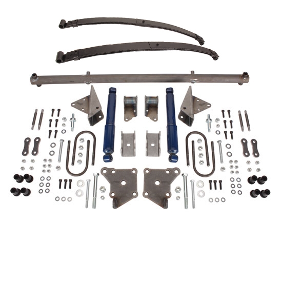 TCI 1937-1953 1/2 Ton Chevy Pickup Rear Leaf Spring Kit, 3100 Series