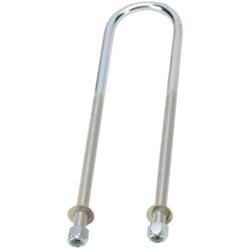 Leaf Spring U-Bolt for 2-1/2 Inch Axle Tube, 8 Inch Long