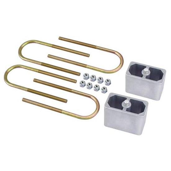 Speedway Universal Leaf Spring Lowering Block Kit, 2 Inch