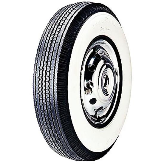 Kelsey Tire CB885 Super Cushion Whitewall Tire, 710/15