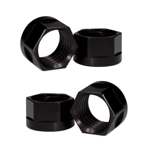 Wehrs Machine WM4910S Weight Jack Steel Jam Nuts, 1 Inch Coarse, Set/4
