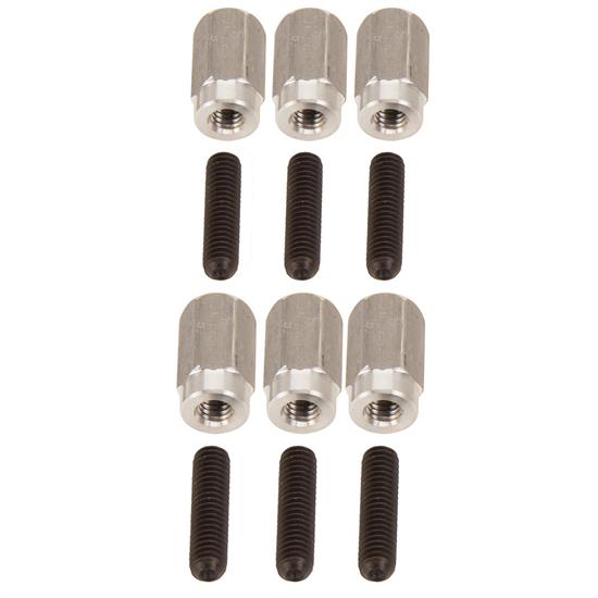 Halibrand V8 Quick Change Rear Cover Nuts, 6/Set