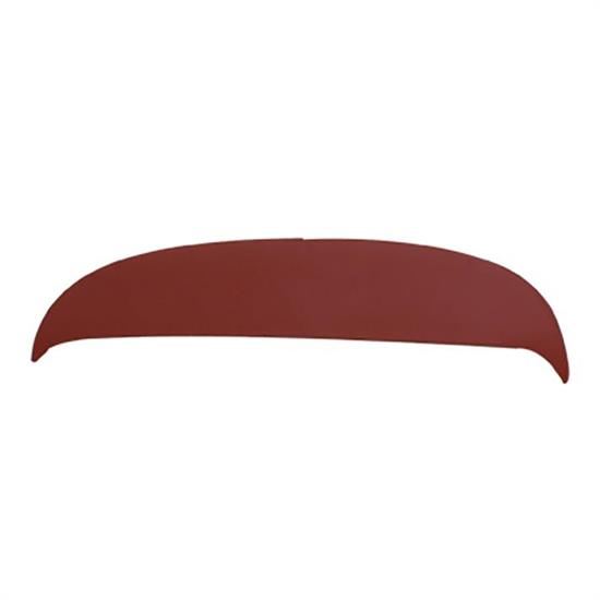 Die-Stamped Steel Fender Skirt, 1967 Chevy, Orange