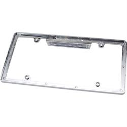 Speedway Lighted Chrome License Plate Frame