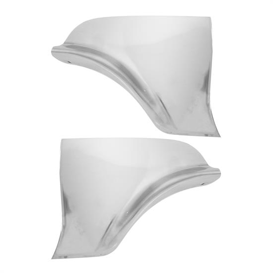 Fender Skirt Scuff Pad, Stainless Steel, 1963 Ford