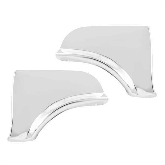 Fender Skirt Scuff Pad, Stainless Steel, 1964 Ford