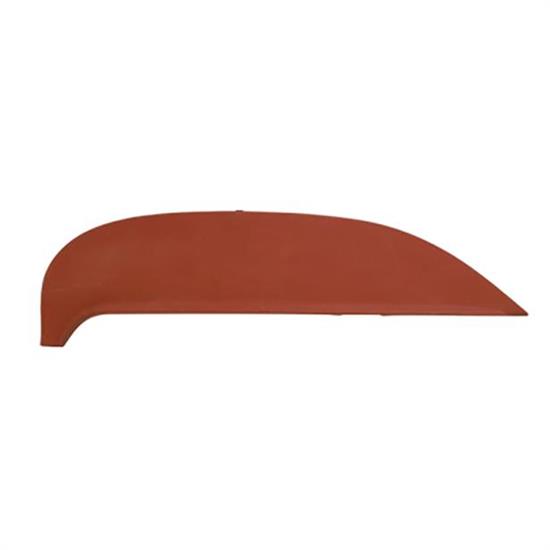 Die-Stamped Fender Skirt, 1957 Chevy, Orange