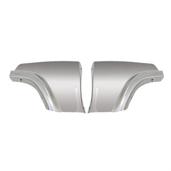 Polished Stainless Steel Scuff Pad, 1952-54 Ford