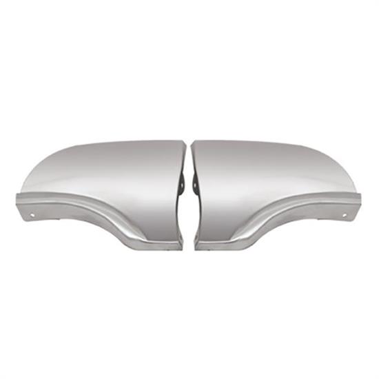 Polished Stainless Steel Scuff Pad, 1957-58 Ford