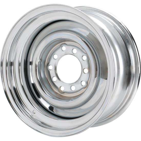 Speedway Smoothie 15x7 Steel Wheels, 5 on 5/5.5, 4.0 BS