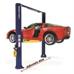 Bendpak 5175397 XPR-10AS Dual Width 2 Post Lift, 10,000 lb Capacity