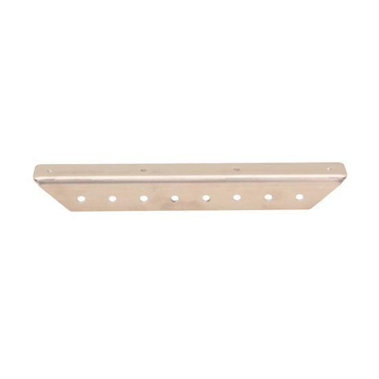 Aluminum Angle Body Bracing, 90 Degree, Drilled, 10 Inch