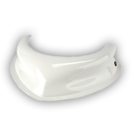 Dominator DOM-507-WH White Reverse Air Cleaner Hood Scoop