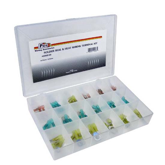 Pico 0003-SS Solder Seal Electrical Terminal Kit, 54 Piece