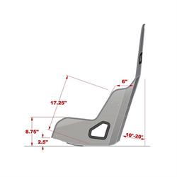 Kirkey 55200 Aluminum 20 Inch 55 Series Seat