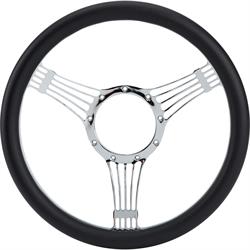 Chrome Plated Billet Banjo Style Steering Wheel
