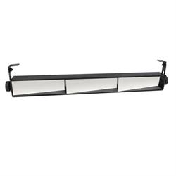 3-Panel Racing Wide Angle Rear View Mirror, 20 Inches Wide