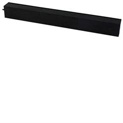 3-Panel Racing Wide Angle Rear View Mirror, 20 Inches Wide