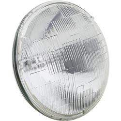 12 Volt 7 Inch Round Hi/Low Sealed Beam Headlight, Replacement Bulb