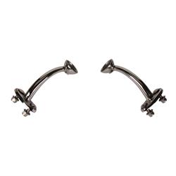Speedway Polished Stainless Steel Highboy Headlight Mounts