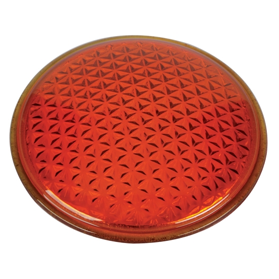 Replacement Tall Model T Tail Light Lens, Amber