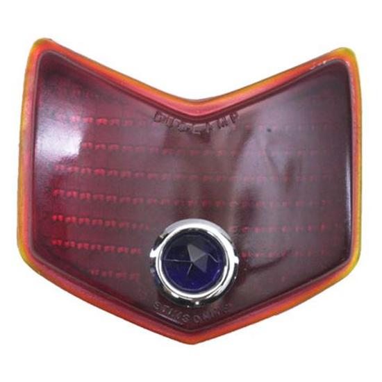 1940 Ford Blue Dot Tail Light Lens, Passenger Car