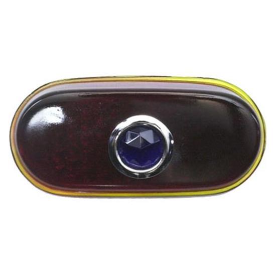 1940 Chevy Blue Dot Tail Light Lens, Passenger Car