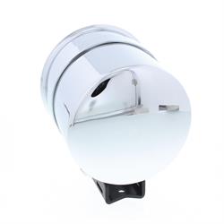 Tachometer Mounting Cup for 3-1/8 and 3-3/8 Inch Gauges, Chrome