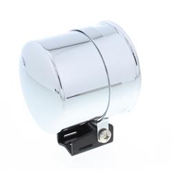 Tachometer Mounting Cup for 3-1/8 and 3-3/8 Inch Gauges, Chrome