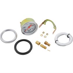 Speedway 2-5/8 Inch Mechanical Oil Pressure Gauge