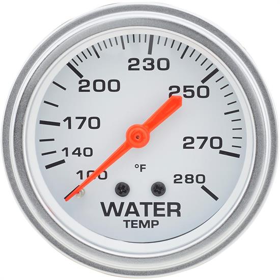 Speedway 2 5/8 Inch Water Temperature Gauge