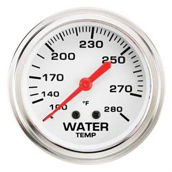 Speedway 2 5/8 Inch Water Temperature Gauge