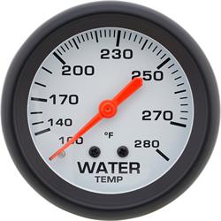 Speedway 2 5/8 Inch Water Temperature Gauge
