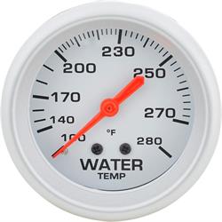 Speedway 2 5/8 Inch Water Temperature Gauge