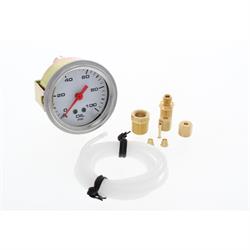 Speedway Mechanical Oil Pressure Gauge, 2-1/16 Inch, White