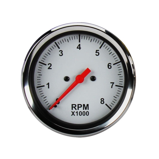 Speedway 3-3/8 Inch Electric Tachometer Gauge
