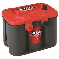 Optima 9004-003 12v Red Top Battery w/Savior SC-O34-R Show Case