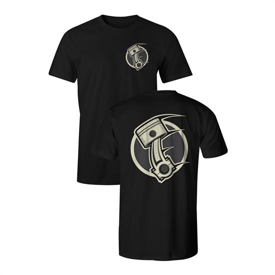 Snookys Vintage Piston T-Shirt