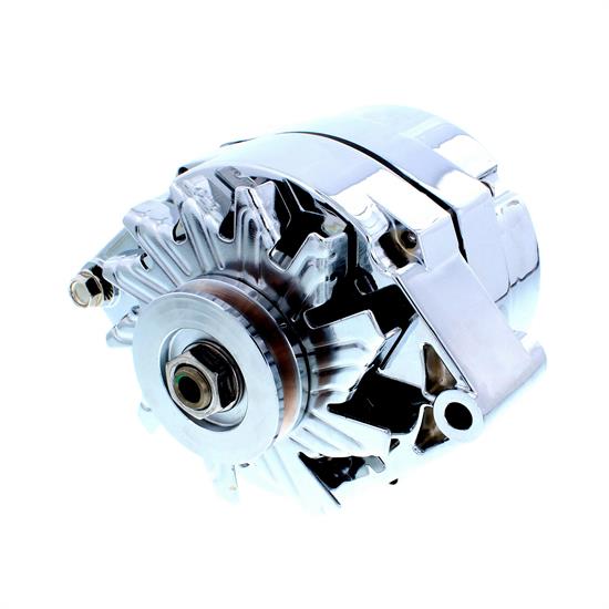 King Chrome GM One Wire Alternator, 65 Amp
