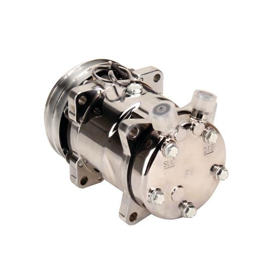 Speedway Sanden 508 Chrome A/C Compressor