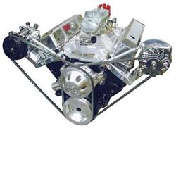 Small Block Chevy Outboard Drive Kits, Alternator & A/C