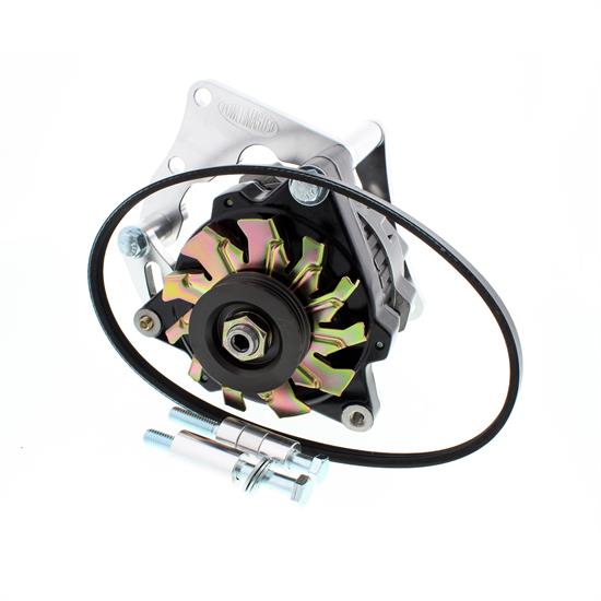 Powermaster 8-722 SB Chevy 75 Amp Mini Alternator w/Serp-Belt Kit