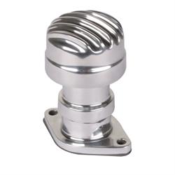 OTB 6825 Finned Flathead Rear Breather - Polished