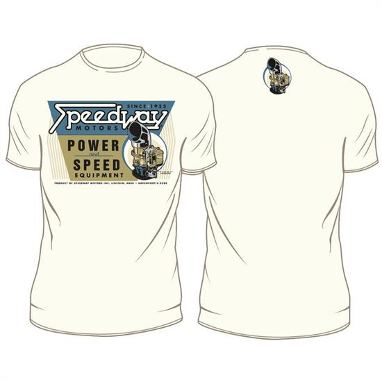 Speed & Power Shirt T-Shirt, White