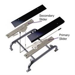Universal Seat Mounting Frame, Slider and Mounts