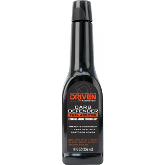 Driven Racing Oil 70041 Carb Defender Fuel Additive, 8 oz.