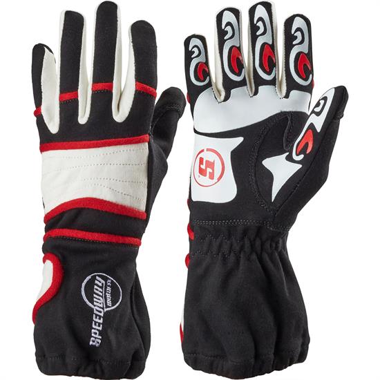 Speedway Motors Formula Non SFI Racing Gloves, Size XXLarge