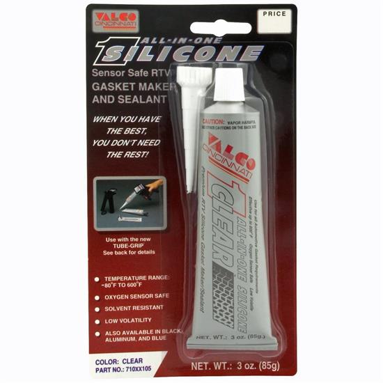 Valco Cincinnati 710XX105 All-in-One Silicone, Clear, 3 oz