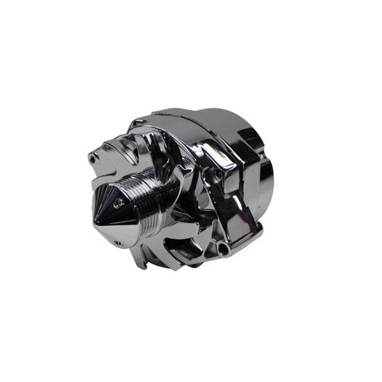 Tuff Stuff Silver Bullet One Wire Alternator, 140 AMP Rating