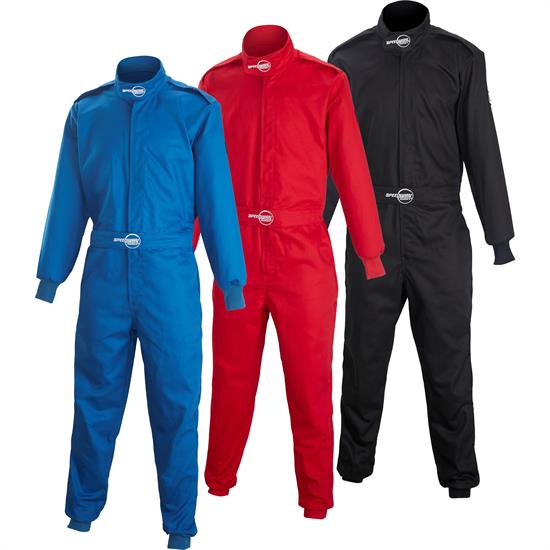 Speedway Economy One-Piece Racing Suit, One-Layer, SFI-1 Rated